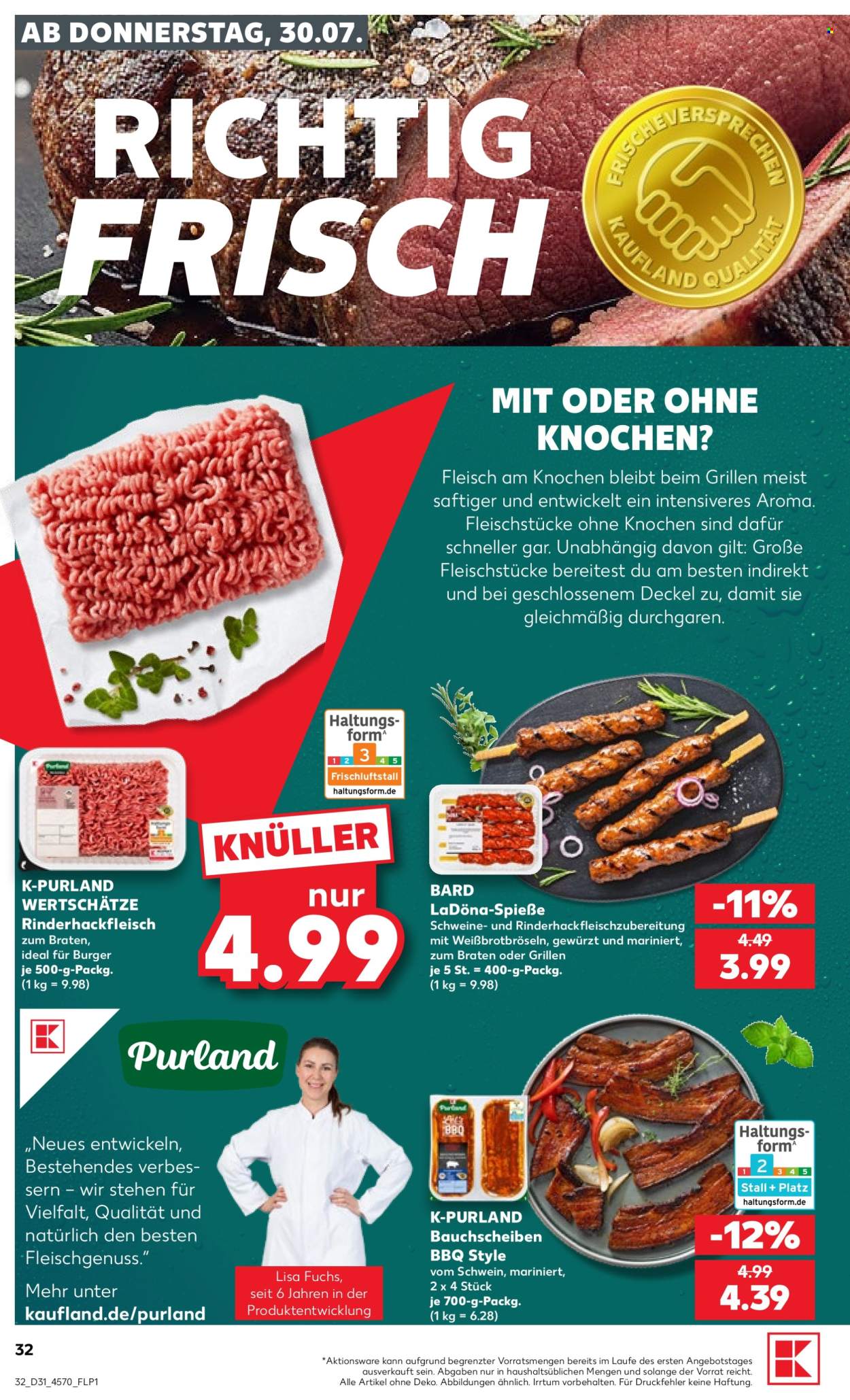 Leták Kaufland - 30.7.2026 - 5.8.2026. Strana 32