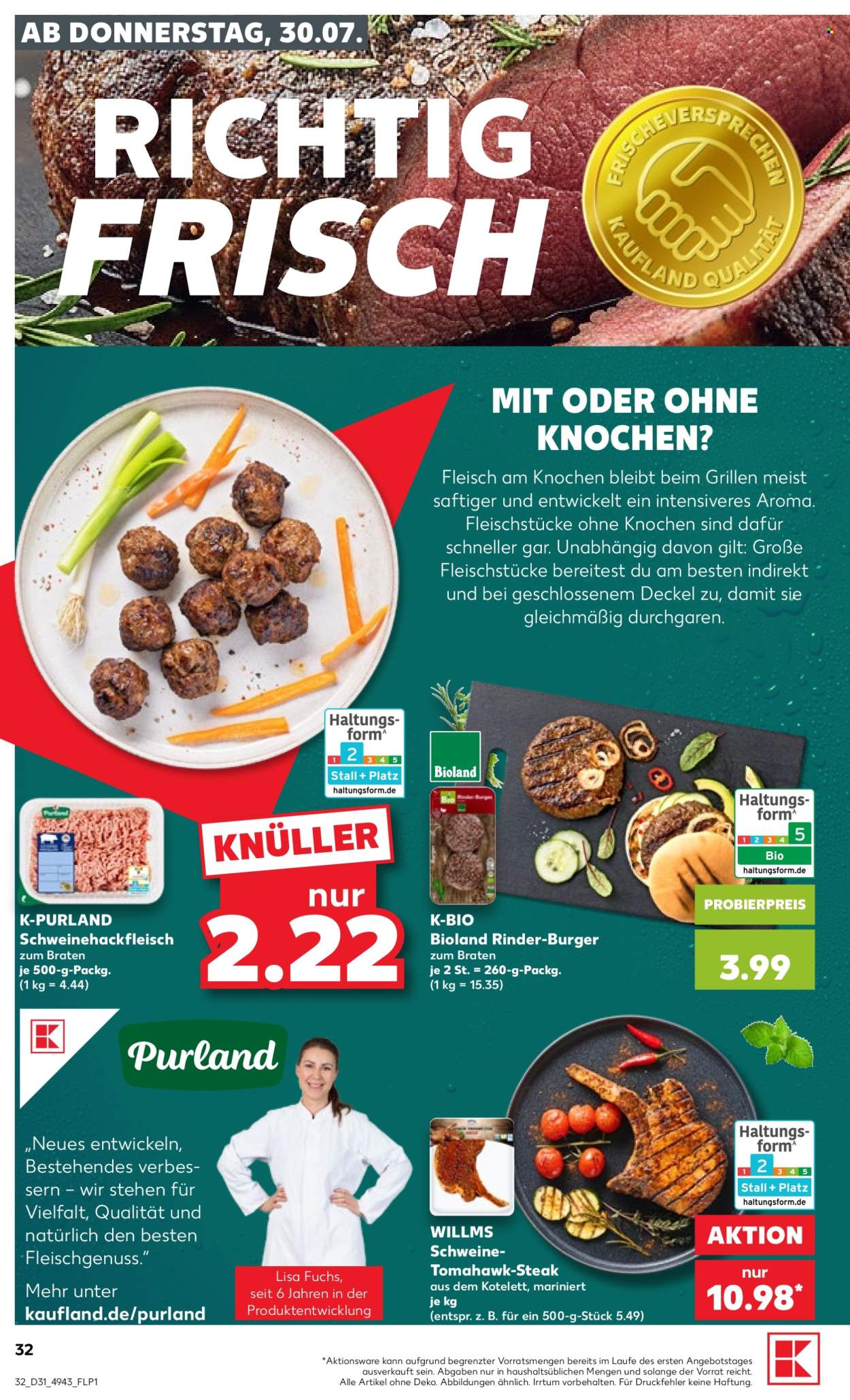 Leták Kaufland - 30.7.2026 - 5.8.2026. Strana 32