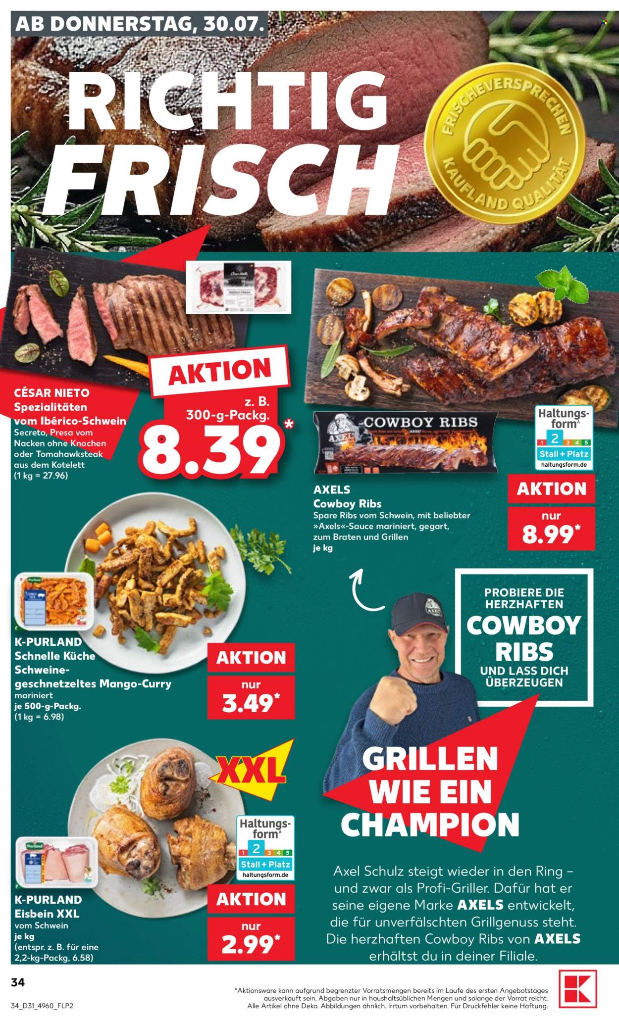 Leták Kaufland - 30.7.2026 - 5.8.2026. Strana 34