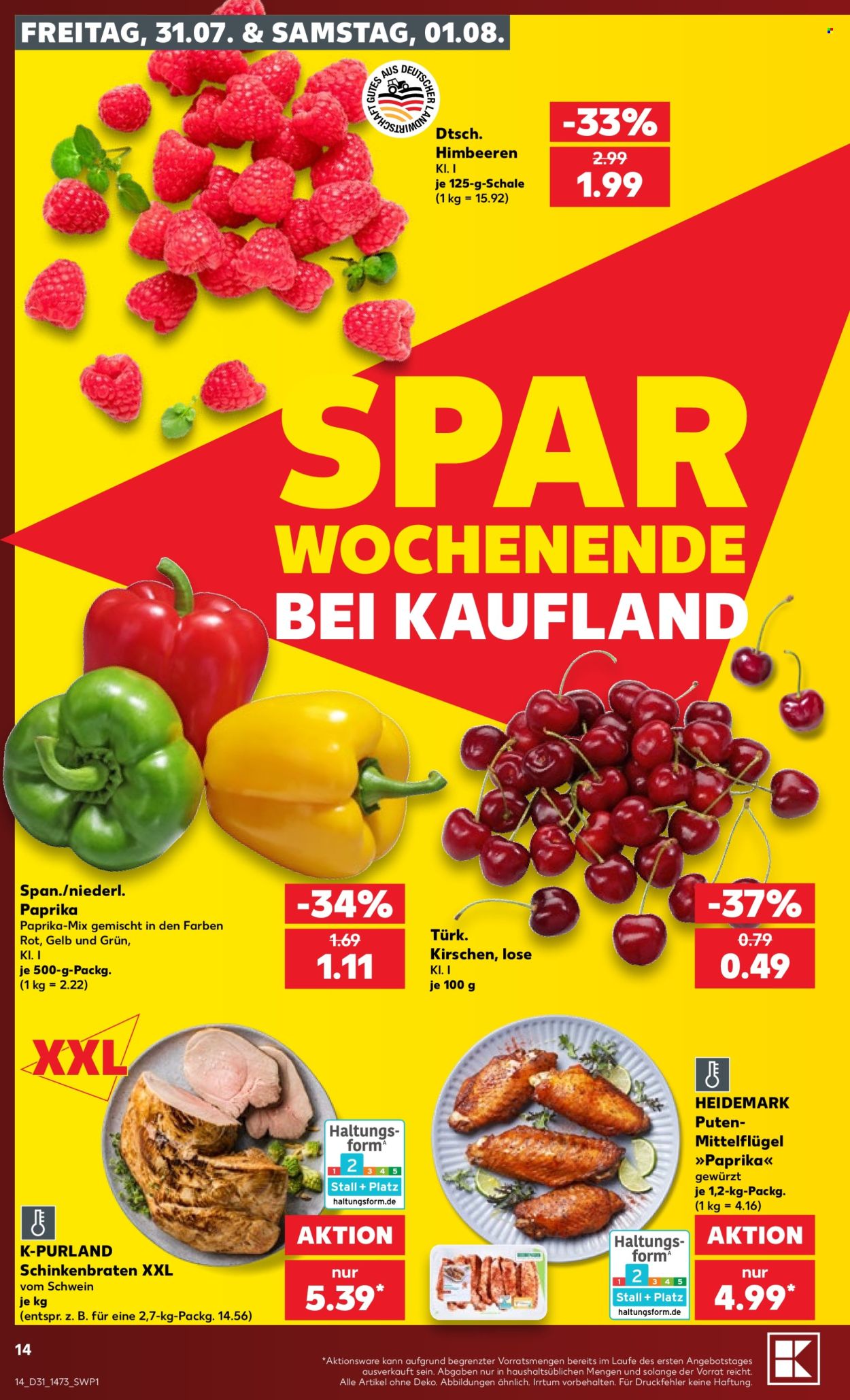 Leták Kaufland - 30.7.2026 - 5.8.2026. Strana 14