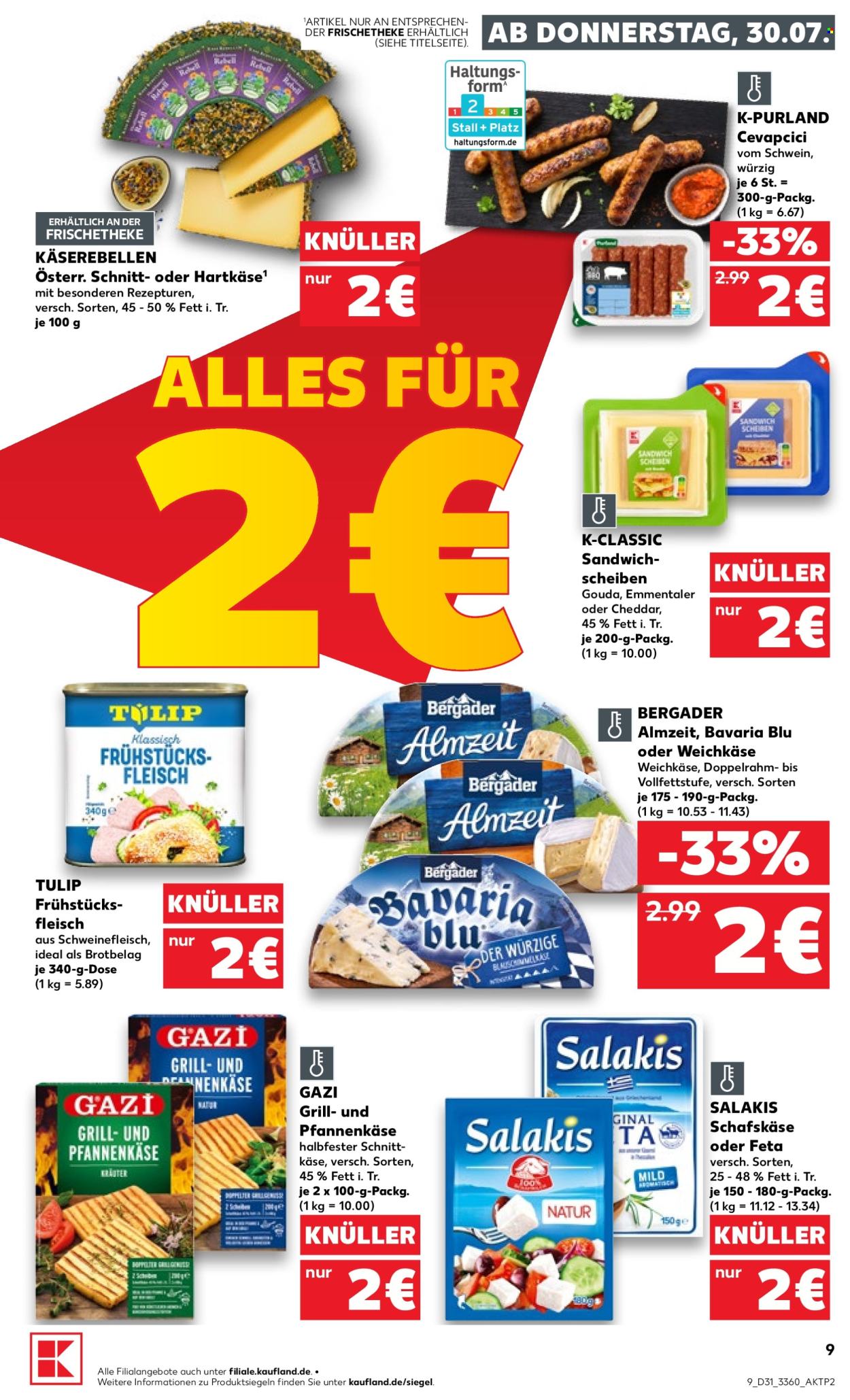 Leták Kaufland - 30.7.2026 - 5.8.2026. Strana 9