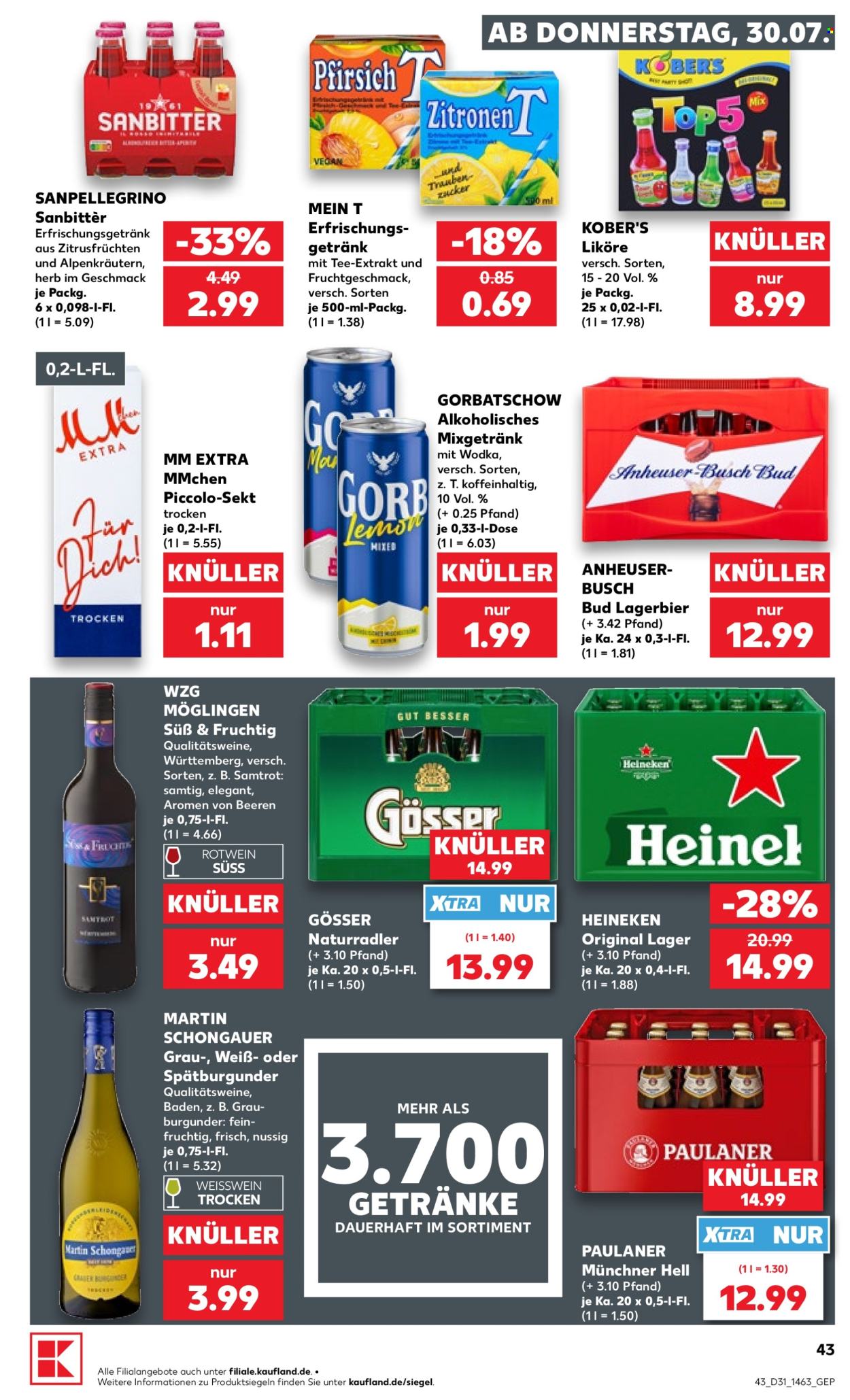 Leták Kaufland - 30.7.2026 - 5.8.2026. Strana 43