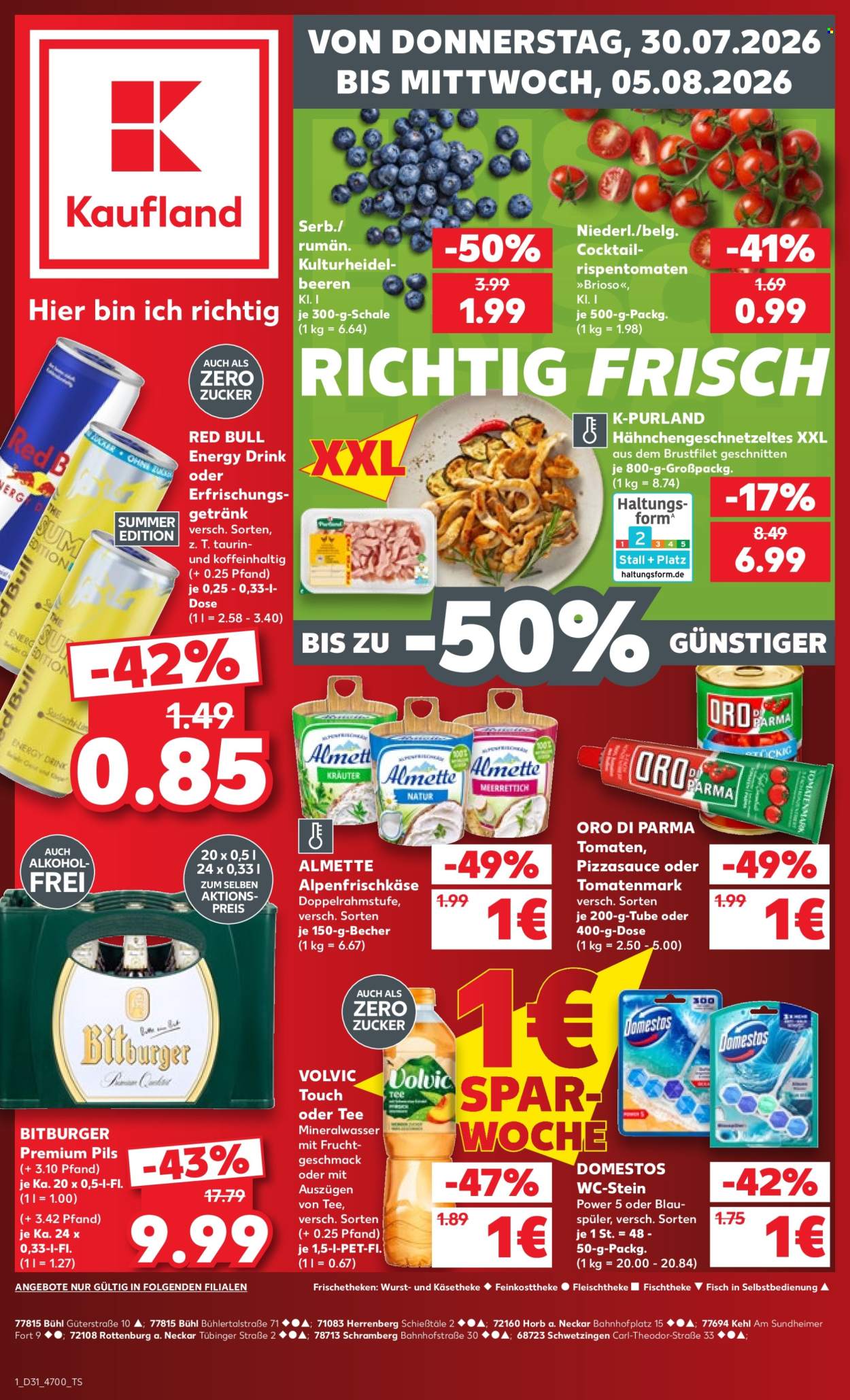 Leták Kaufland - 30.7.2026 - 5.8.2026. Strana 1