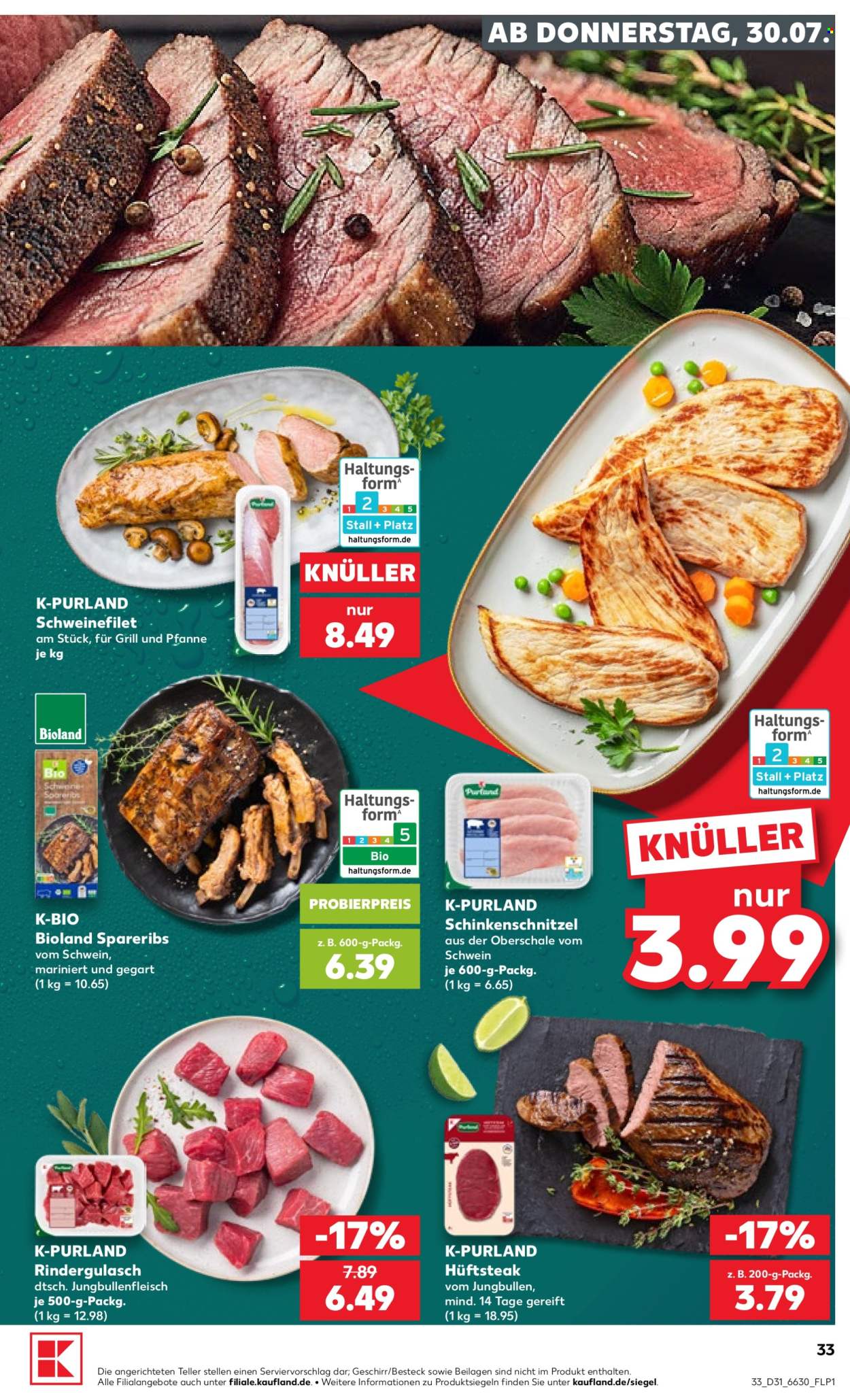 Leták Kaufland - 30.7.2026 - 5.8.2026. Strana 33