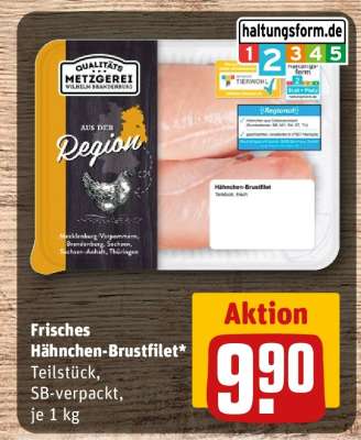 Frisches Hähnchen-Brustfilet*