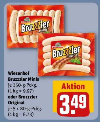 Wiesenhof Bruzzler Minis oder Bruzzler Original