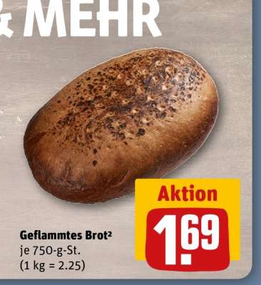 Geflammtes Brot