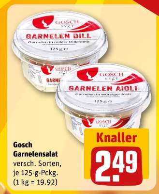 Gosch Garnelensalat