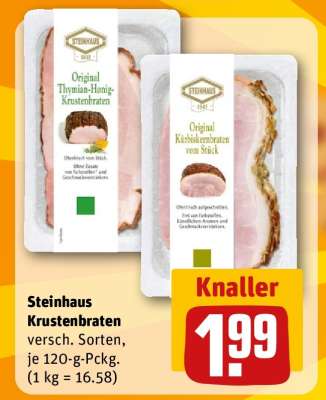 Steinhaus Krustenbraten