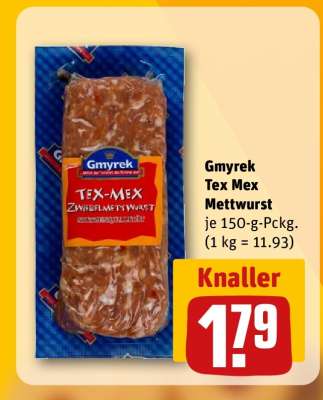 Gmyrek Tex Mex Mettwurst