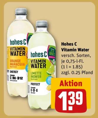 HOHES C Vitamin Water