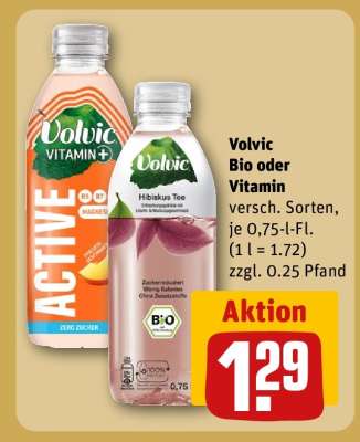 Volvic Bio oder Vitamin