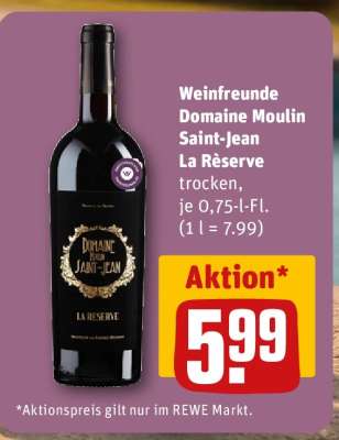 Weinfreunde Domaine Moulin Saint-Jean La Reserve