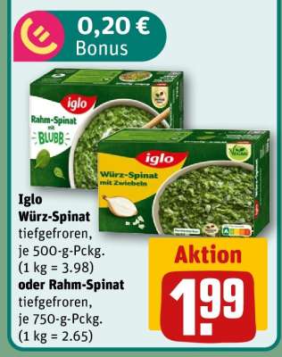 Iglo Würz-Spinat
