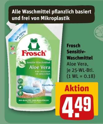 FROSCH Sensitiv-Waschmittel