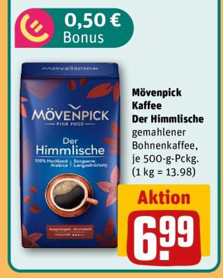 Mövenpick Kaffee Der Himmlische
