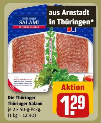 Die Thüringer Thüringer Salami