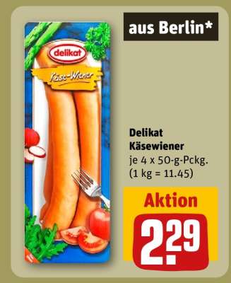 Delikat Käsewiener