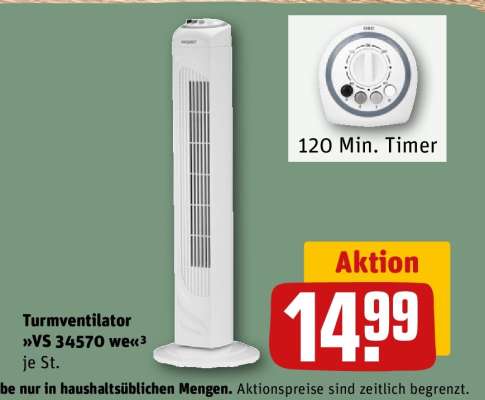 Turmventilator »VS 34570 we«