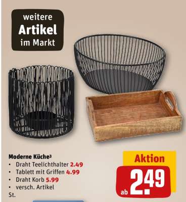 Draht Teelichthalter
