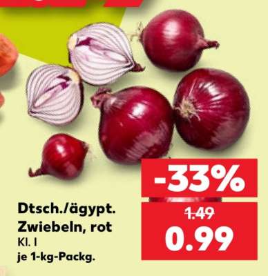 Dtsch./ägypt. Zwiebeln, rot