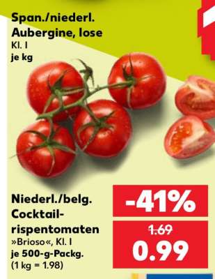 Niederl./belg. Cocktailrispentomaten
