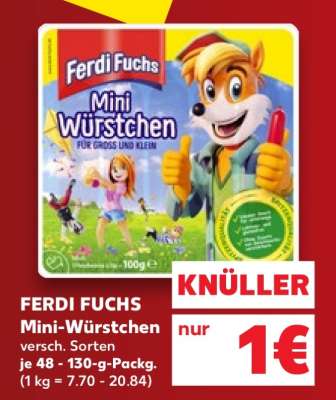 FERDI FUCHS Mini-Würstchen