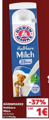BÄRENMARKE Haltbare Milch*