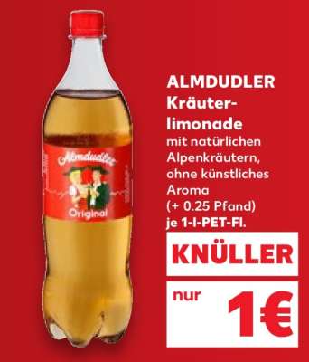 Almdudler Kräuterlimonade