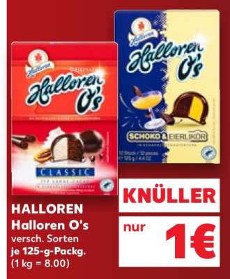 HALLOREN Halloren O's