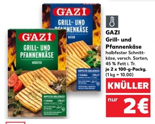 GAZI Grill- und Pfannenkäse