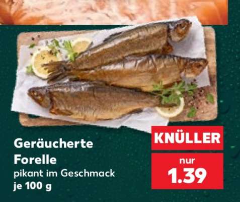 Geräucherte Forelle