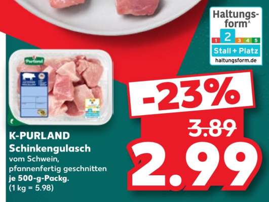 K-PURLAND Schinkengulasch