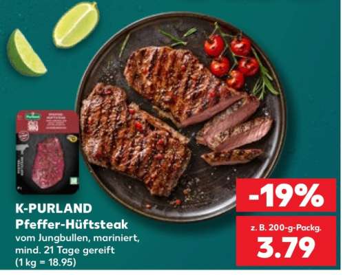 K-PURLAND Pfeffer-Hüftsteak