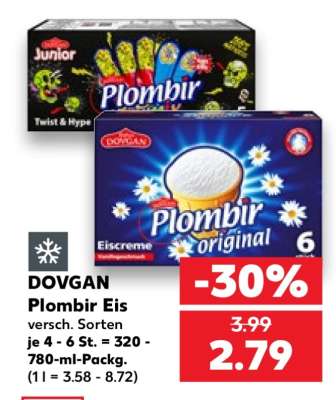 Dovgan Plombir Eis