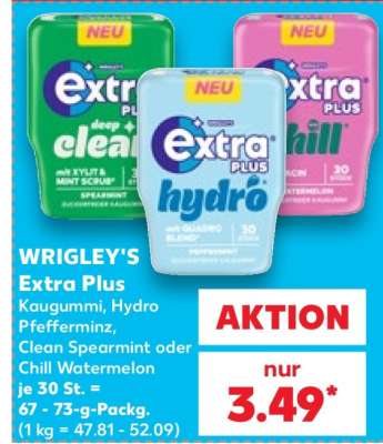 WRIGLEY'S Extra Plus