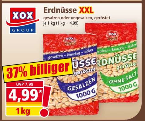 Erdnüsse XXL