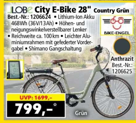 LOBE City E-Bike 28"