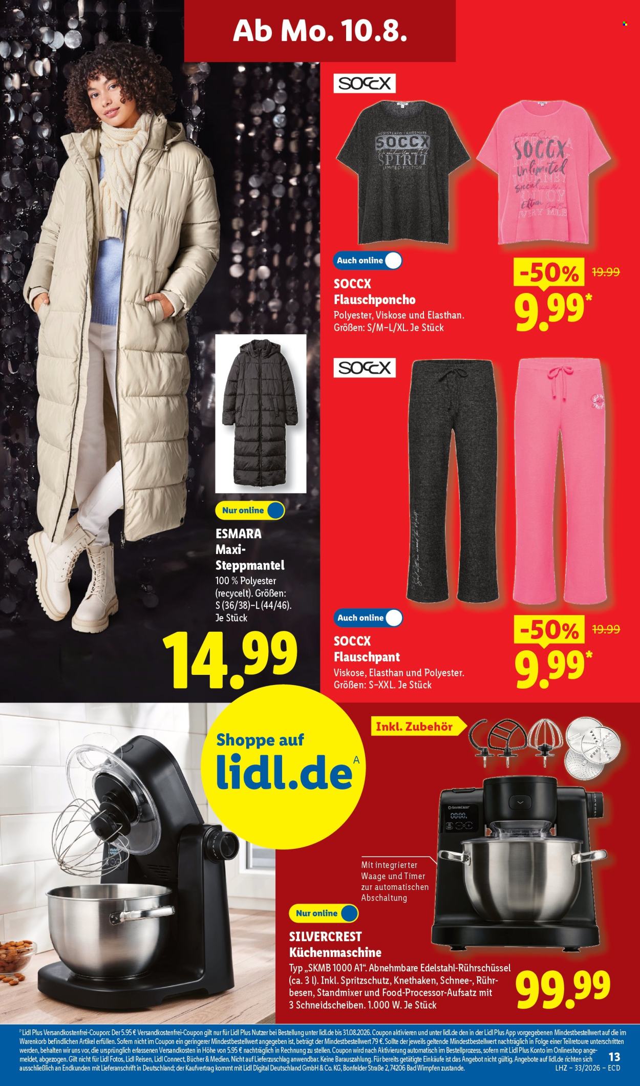 Leták Lidl - 10.8.2026 - 15.8.2026. Strana 9