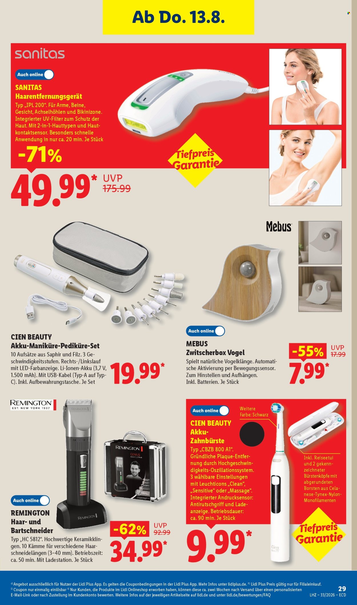 Leták Lidl - 10.8.2026 - 15.8.2026. Strana 29