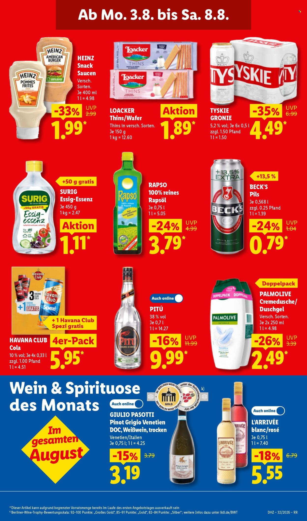 Lidl Prospekte  - 3.08.2026 - 8.08.2026. Seite 19