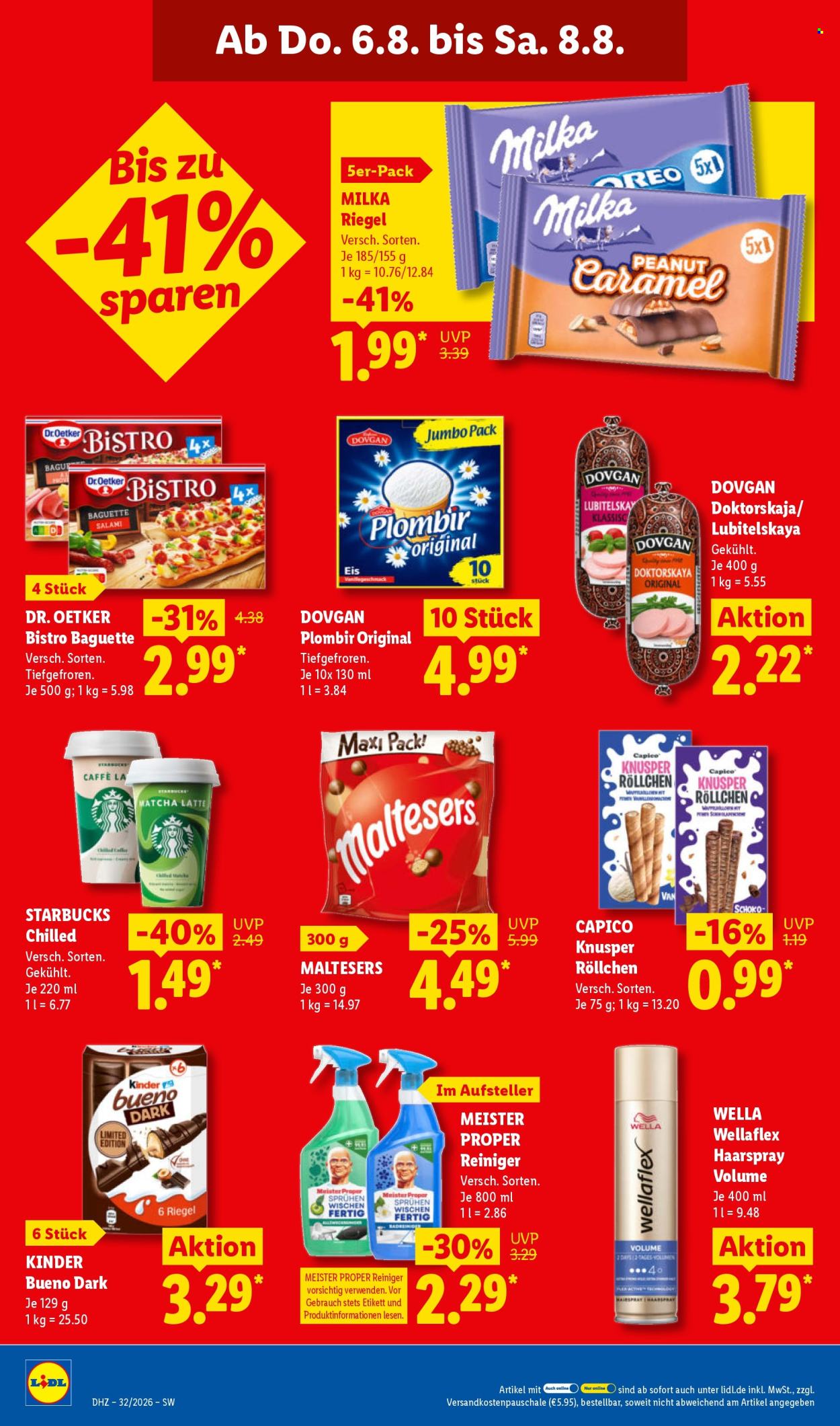 Leták Lidl - 3.8.2026 - 8.8.2026. Strana 62