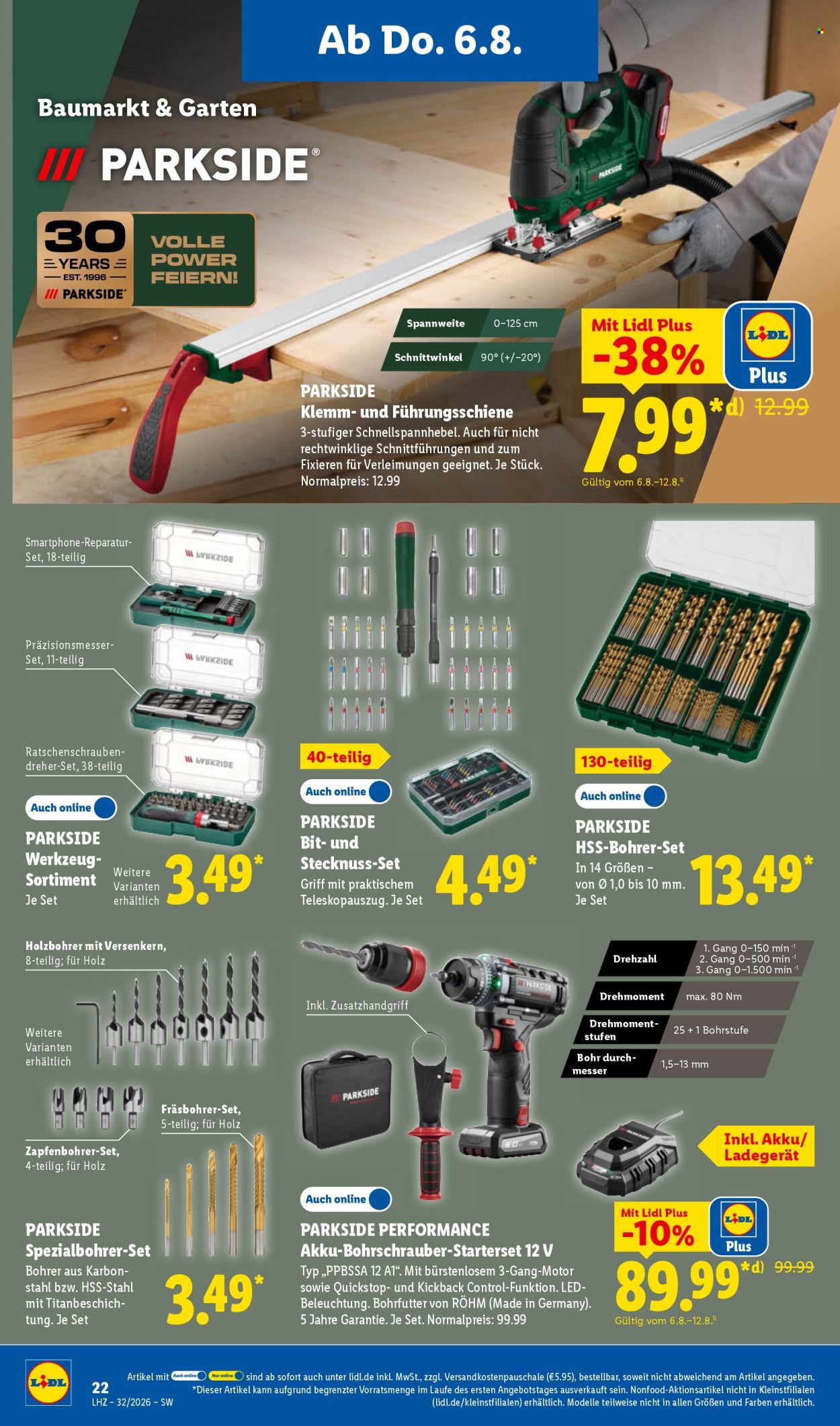 Lidl Prospekte  - 3.08.2026 - 8.08.2026. Seite 38