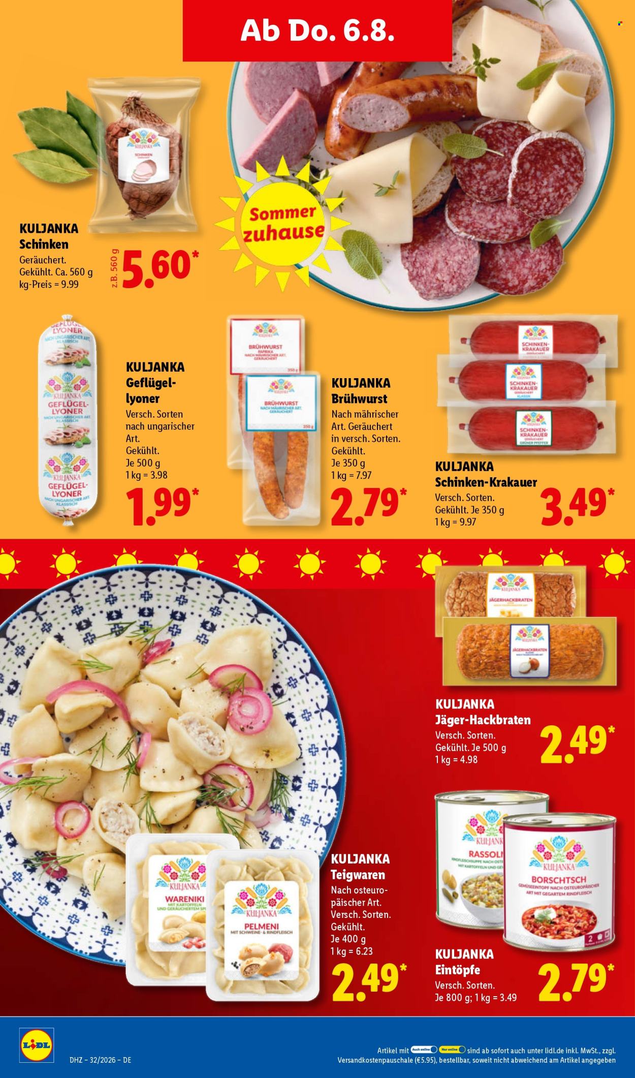 Lidl Prospekte  - 3.08.2026 - 8.08.2026. Seite 54