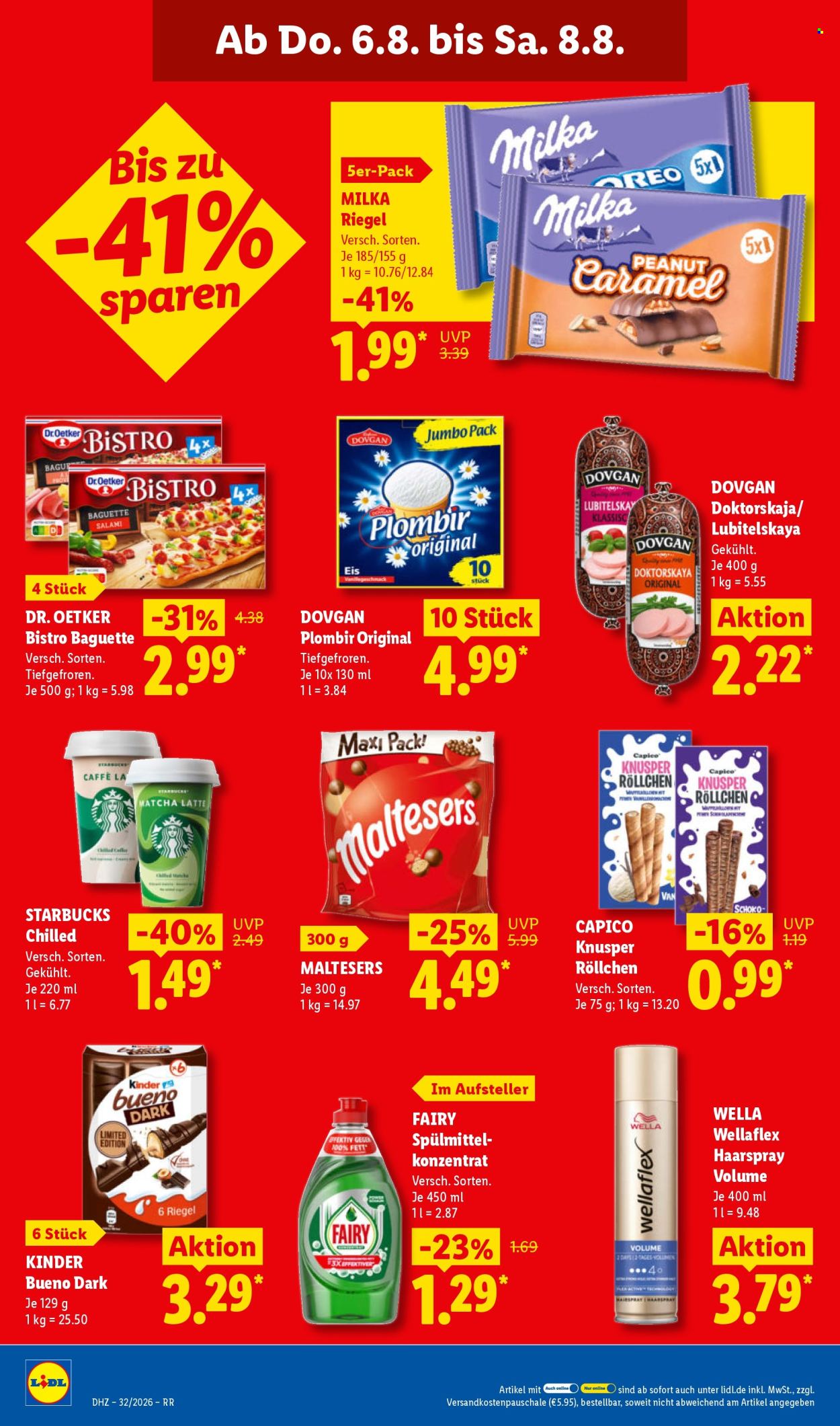 Leták Lidl - 3.8.2026 - 8.8.2026. Strana 62