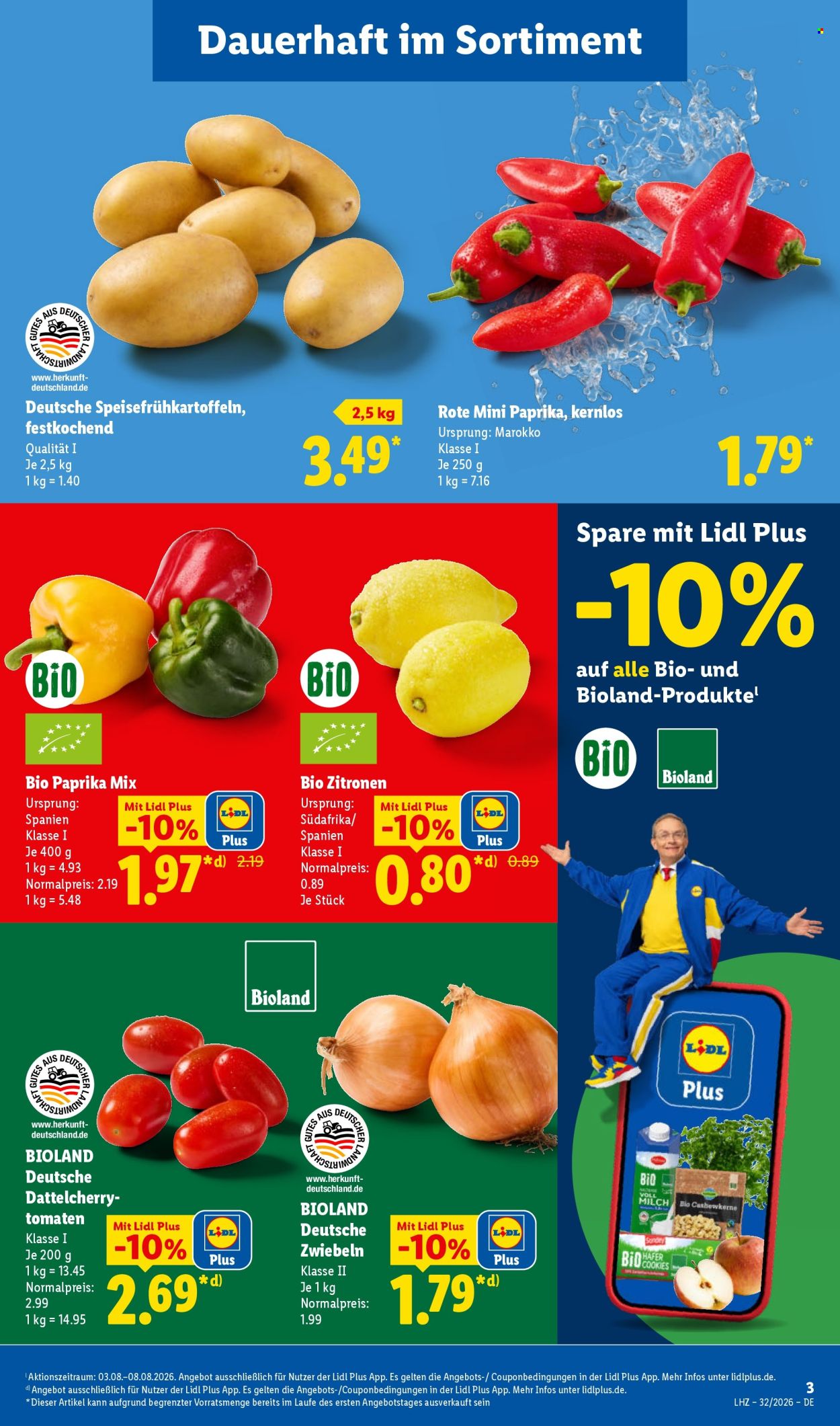 Lidl Prospekte  - 3.08.2026 - 8.08.2026. Seite 3