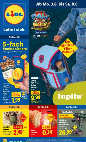 Prospekte Lidl - 3.08.2026 - 8.08.2026.