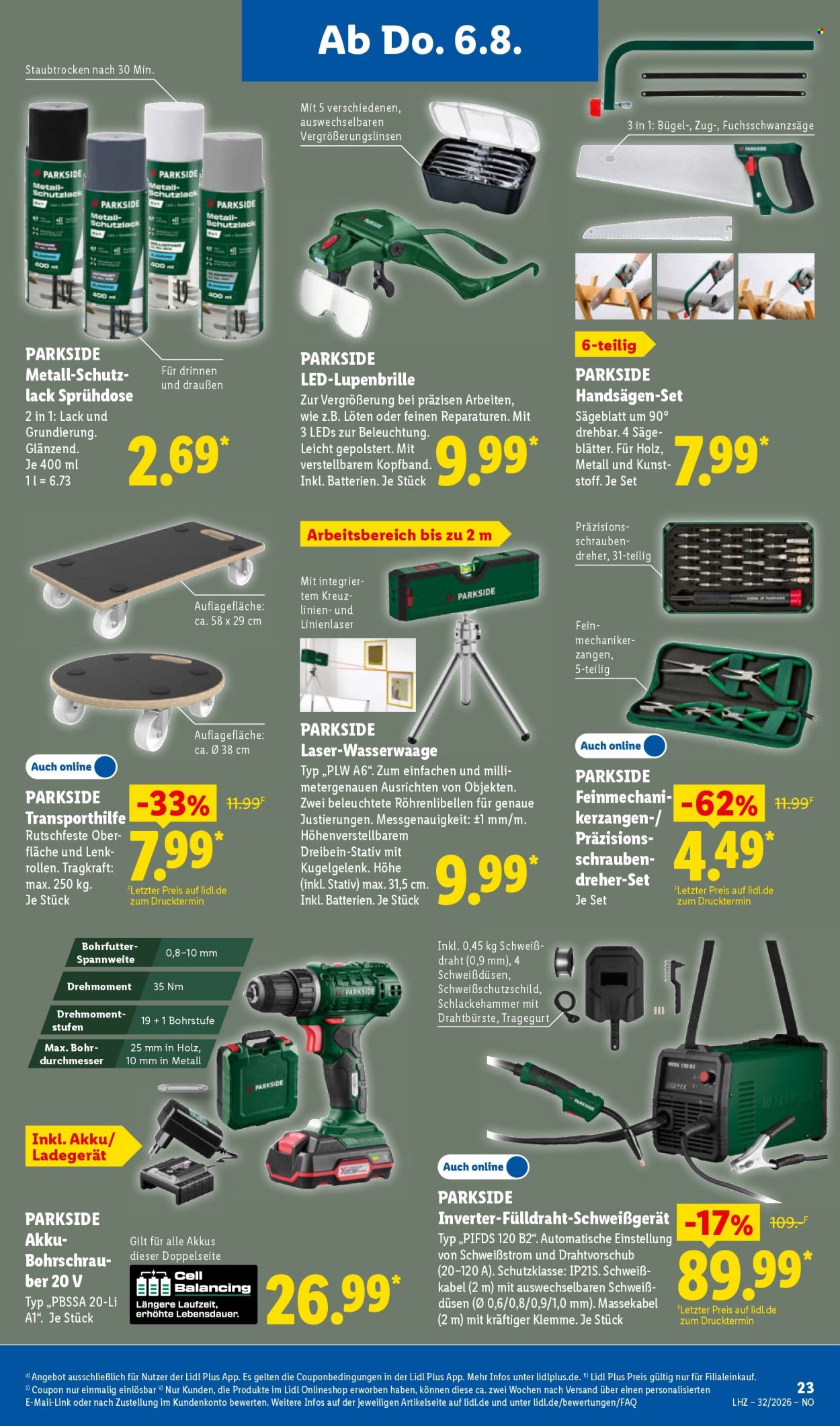 Lidl Prospekte  - 3.08.2026 - 8.08.2026. Seite 39