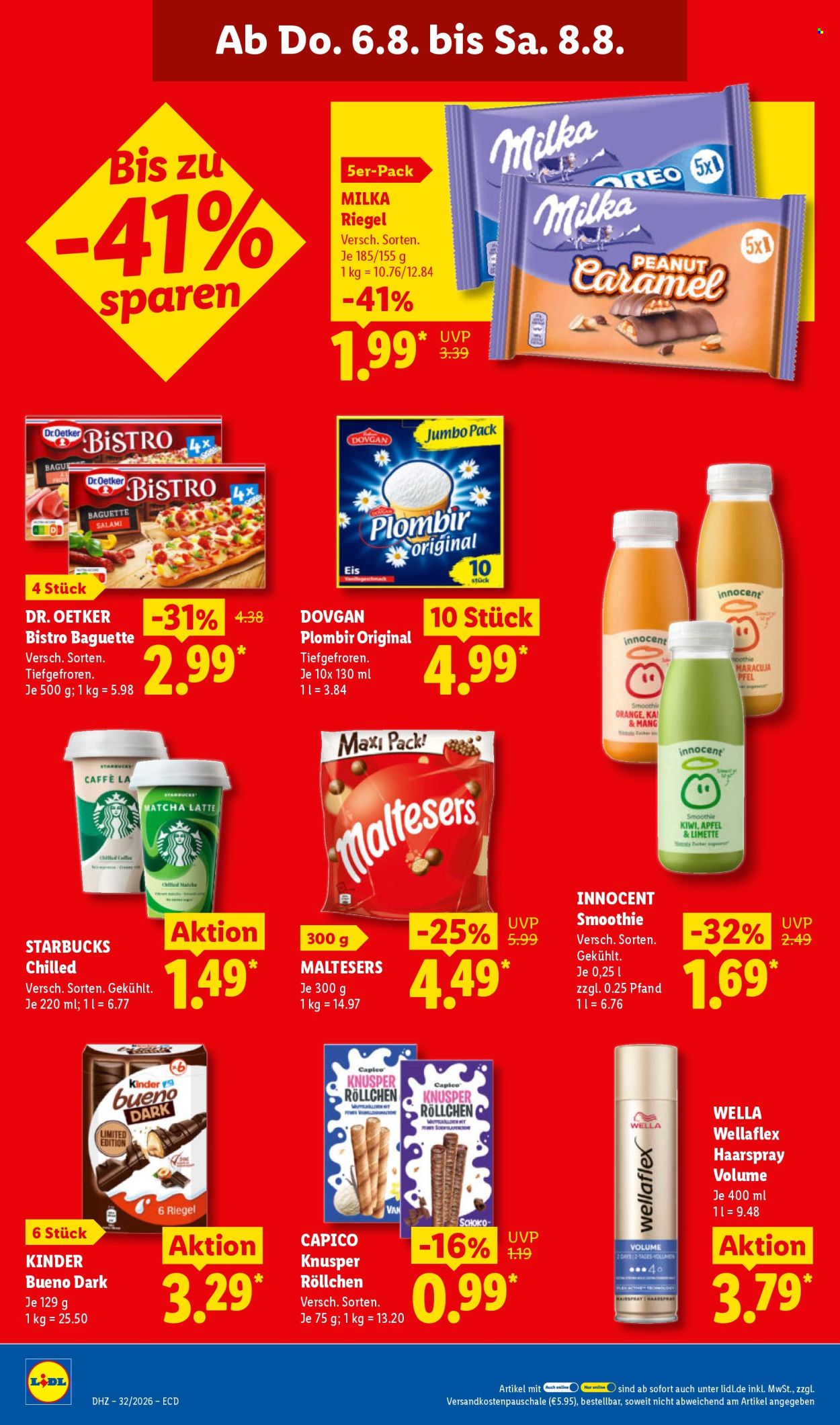Leták Lidl - 3.8.2026 - 8.8.2026. Strana 62
