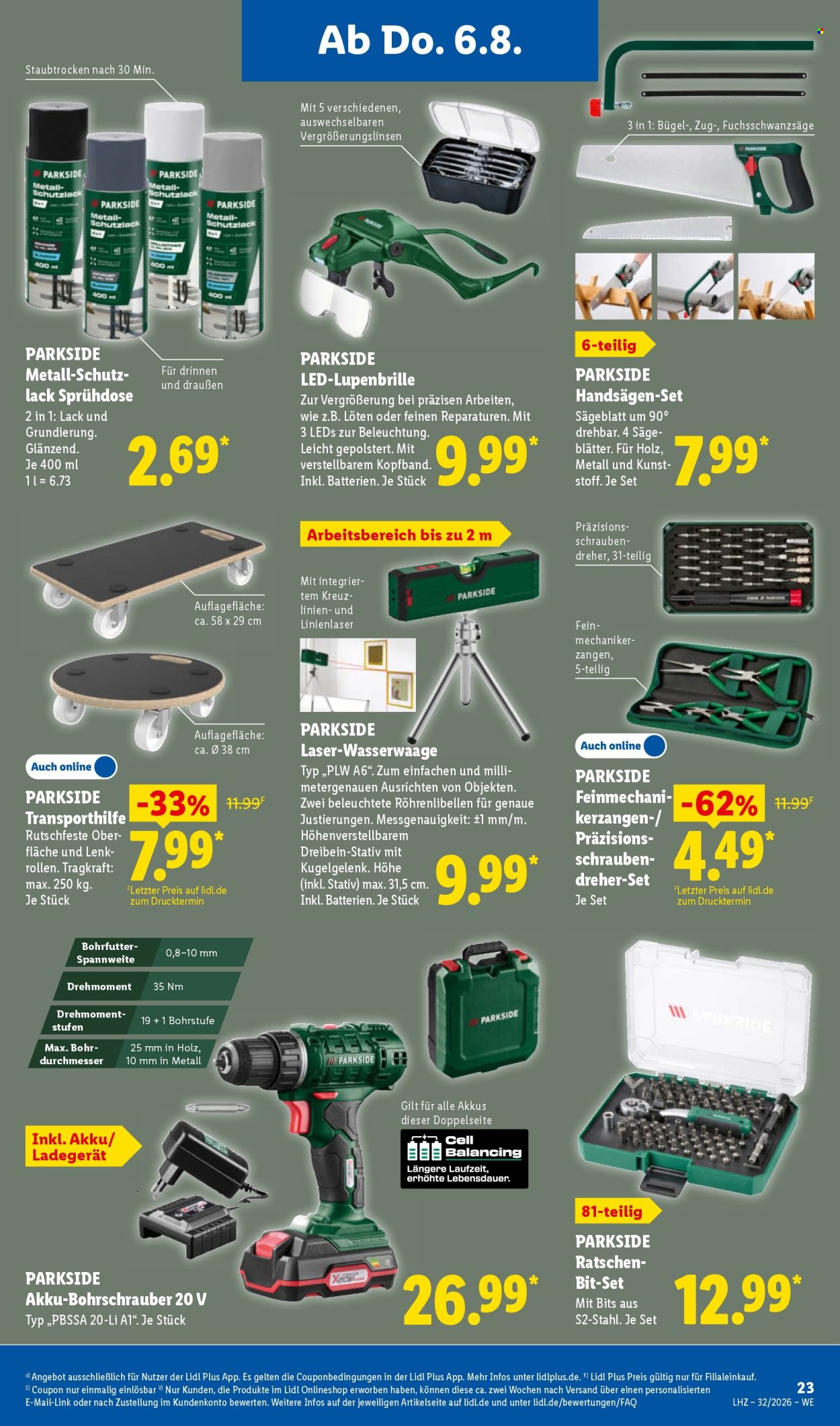 Lidl Prospekte  - 3.08.2026 - 8.08.2026. Seite 39